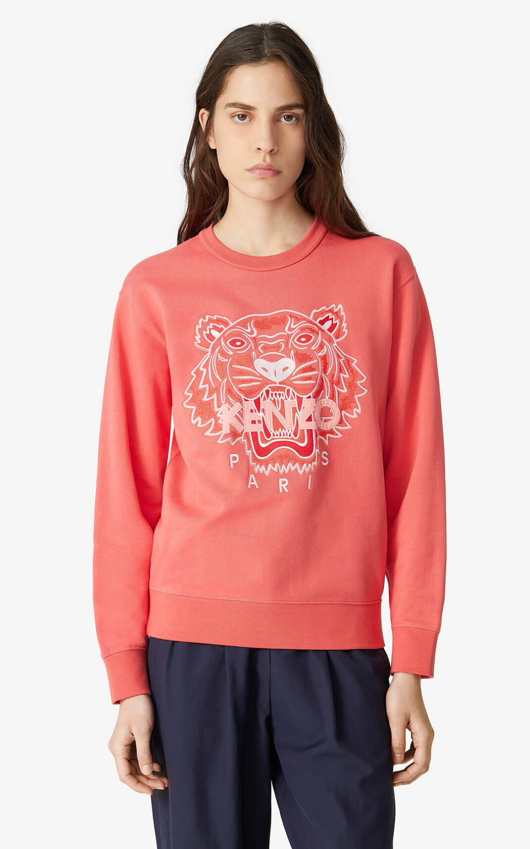 Sweatshirt Kenzo Tiger Feminino - Vermelhas | 614OFEAKV